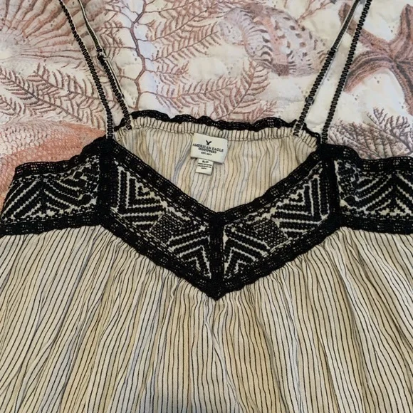 American Eagle Flowy Boho Tank Top - Picture 2 of 4